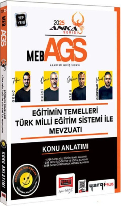 2025 MEB-AGS Eğitimin Temelleri ve Türk Milli Eğitim Sistemi ile Mevzuatı Konu Anlatımı Anka Serisi Yargı Yayınları YKS Fotokopi