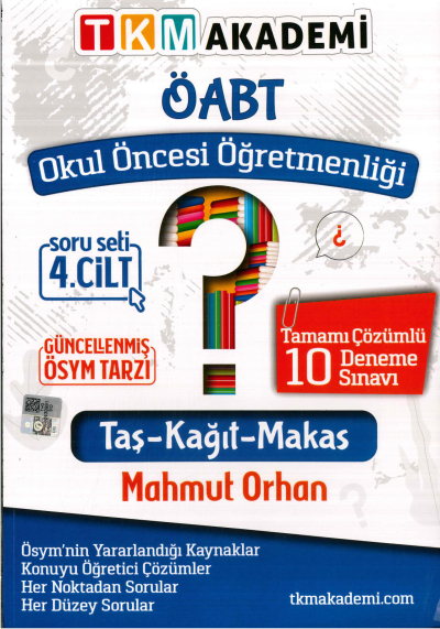 TAŞ-KAĞIT-MAKAS ÇÖZÜMLÜ 10 DENEME SINAVI 4. CİLT YKS Fotokopi