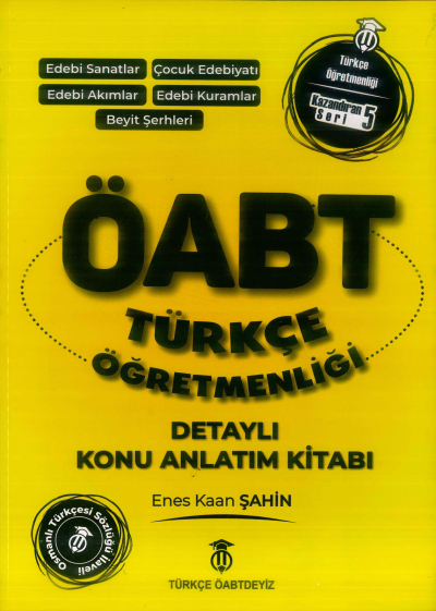 ENES KAAN ŞAHİN DETAYLI KONU ANLATIM KİTABI YKS Fotokopi
