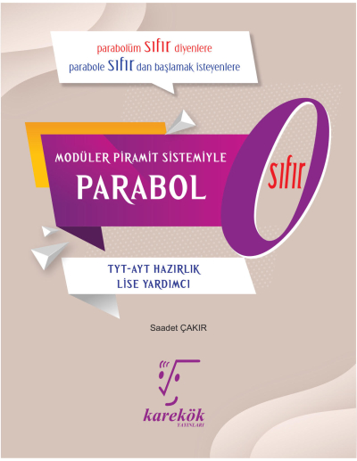 Parabol 0 Karekök Yayınları YKS Fotokopi