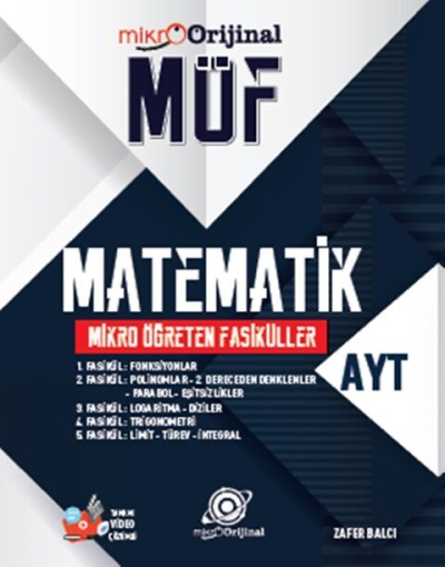 Mikro AYT Matematik MÖF Mikro Öğreten Fasiküller Orijinal Yayınları YKS Fotokopi