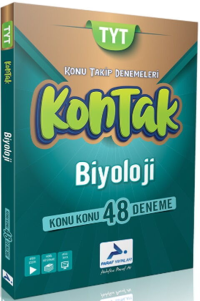 TYT Biyoloji Kontak Konu Takip Denemeleri Paraf Akademi YKS Fotokopi