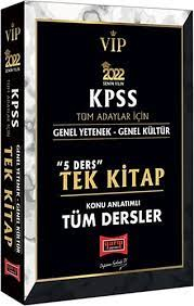 VİP KPSS GY GK 5 Ders Tek Kitap Tüm Dersler Konu Anlatımlı YKS Fotokopi