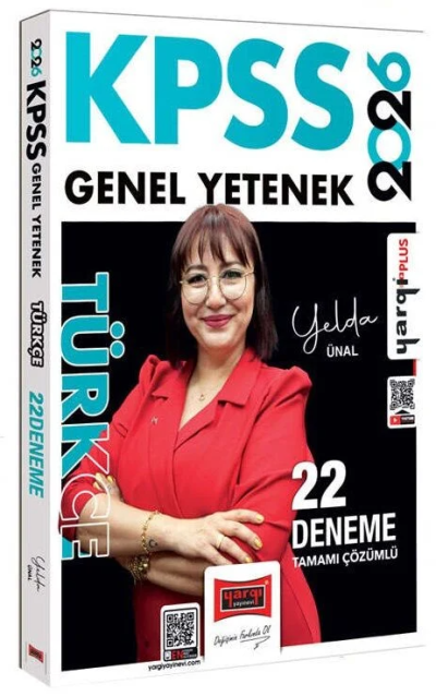 2026 KPSS Genel Yetenek Tamamı Çözümlü Türkçe 22 Deneme (Yelda Ünal) Yargı Yayınları YKS Fotokopi