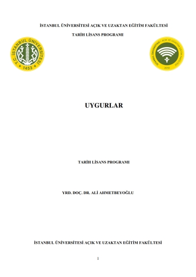 Uygurlar YKS Fotokopi