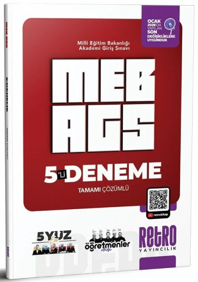 MEB AGS Tüm Dersler 5 Deneme Retro Yayıncılık YKS Fotokopi