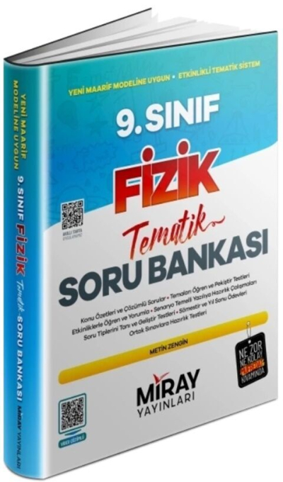9. Sınıf Fizik Tematik Konu Özetli Soru Bankası Miray Yayınları YKS Fotokopi
