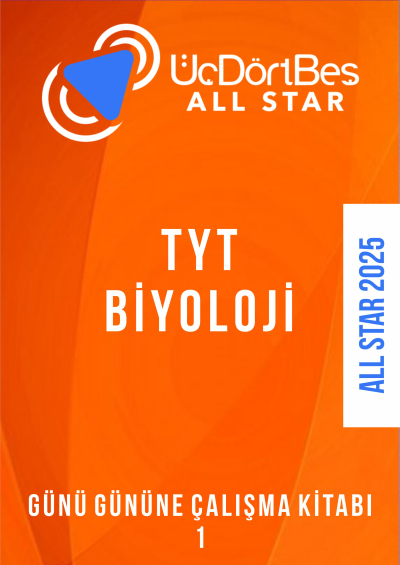 ALL STAR TYT BİYOLOJİ Günü Gününe Çalışma Kitabı 1 YKS Fotokopi