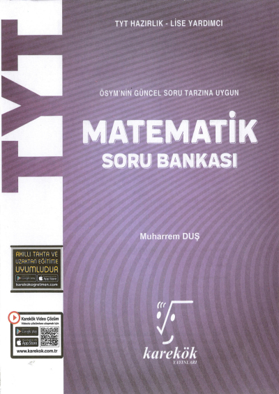 TYT MATEMATİK SORU BANKASI YKS Fotokopi