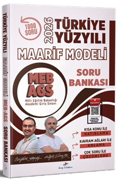 2026 MEB AGS Türkiye Yüzyılı Maarif Modeli Tamamı Video Çözümlü Soru Bankası Dizgi Kitap YKS Fotokopi