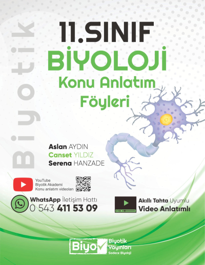 11. Sınıf Biyoloji Konu Anlatım Föyleri Biyotik Yayınları YKS Fotokopi