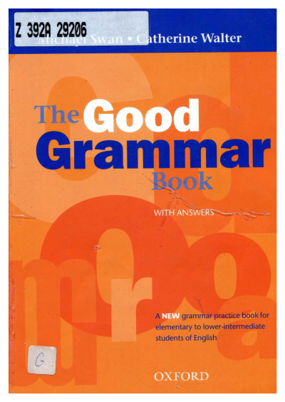 The Good Grammar Book with answers YKS Fotokopi