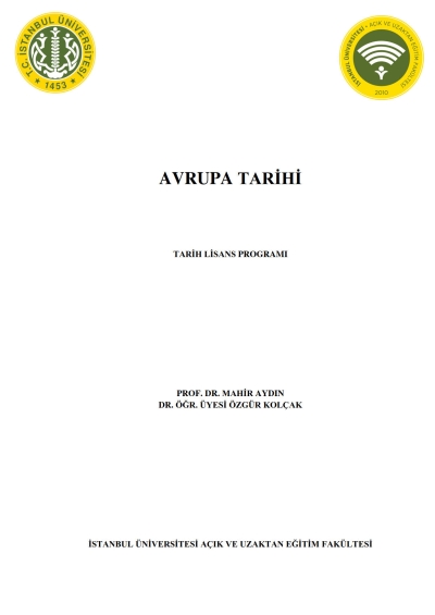 Avrupa Tarihi YKS Fotokopi