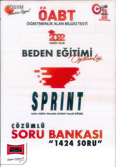 SPRINT ÇÖZÜMLÜ SORU BANKASI YKS Fotokopi
