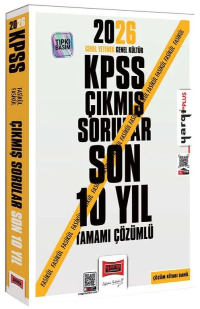 2026 KPSS GK-GY Tüm Dersler Tamamı Çözümlü Son 10 Yıl Çıkmış Sorular Yargı Yayınevi YKS Fotokopi