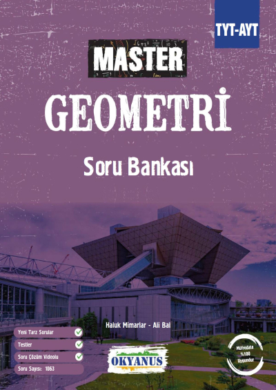 TYT AYT Master Geometri Soru Bankası Okyanus Yayınları YKS Fotokopi