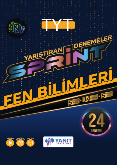 TYT Fen Bilimleri Sprint 24 Deneme Yanıt Yayınları YKS Fotokopi