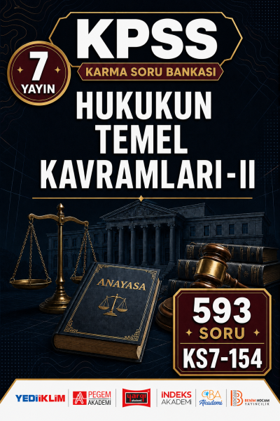 Hukukun Temel Kavramları - II 7 Yayın 593 Soru