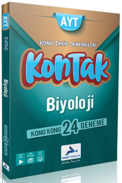 AYT Biyoloji Kontak Konu Takip Denemeleri Paraf Akademi YKS Fotokopi