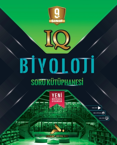 9. Sınıf Biyoloji Soru Kütüphanesi Paraf Yayınları YKS Fotokopi