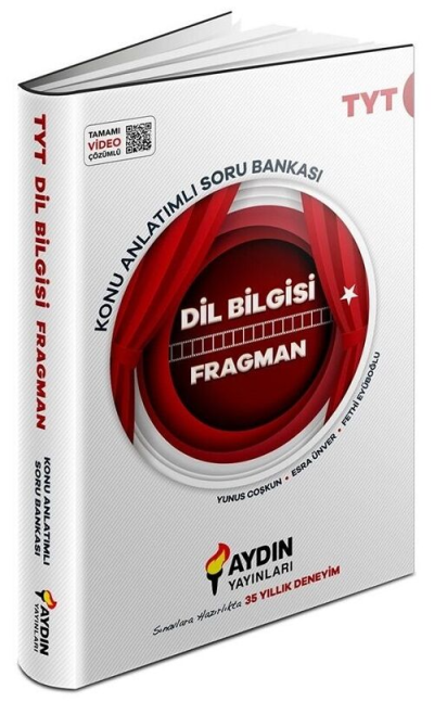 TYT Dil Bilgisi Konu Anlatımlı Soru Bankası Aydın Yayınları YKS Fotokopi