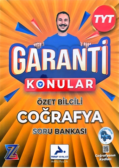 Paraf Z Takım TYT Coğrafya Garanti Konular Video Soru Bankası Yunus Turan PRF Paraf Yayınları YKS Fotokopi