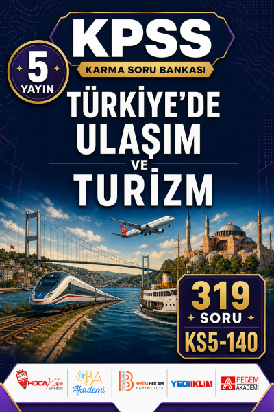 Türkiye’de Ulaşım ve Turizm 5 Yayın 319 Soru