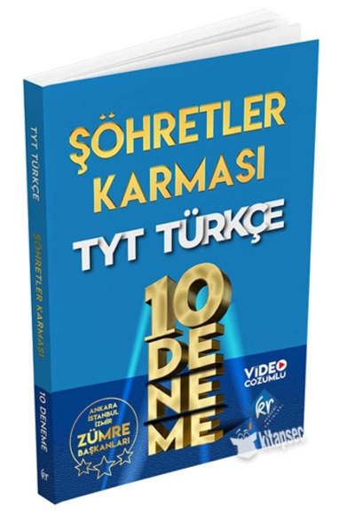 ŞÖHRETLER KARMASI TYT TÜRKÇE 10 DENEME YKS Fotokopi