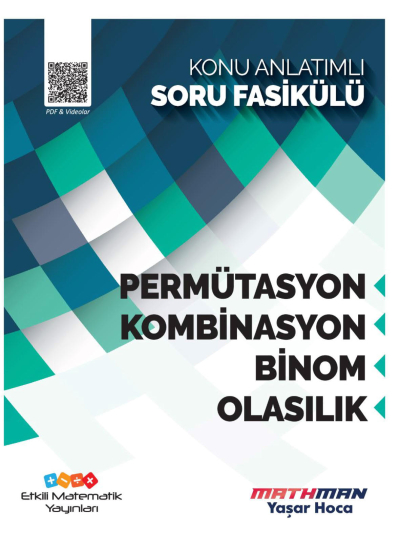 Etkili Matematik Permütasyon-Kombinasyon-Binom-Olasılık Konu Anlatımlı Soru Fasikülü YKS Fotokopi