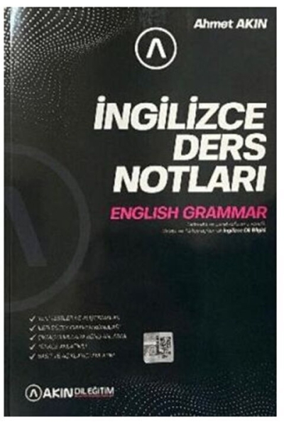 YDS YKSDİL İngilizce Grammar Ders Notları Akın Dil Yayınları YKS Fotokopi
