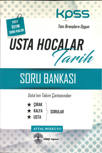 USTA HOCALAR TARİH SORU BANKASI YKS Fotokopi