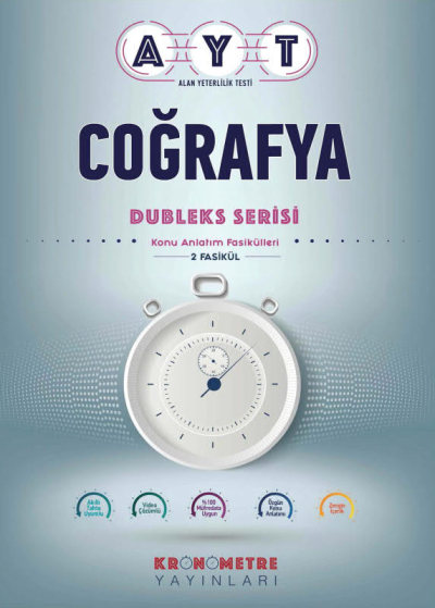 Ayt Coğrafya Dubleks Serisi Konu Anlatım Fasikülleri (2 Fasikül) YKS Fotokopi