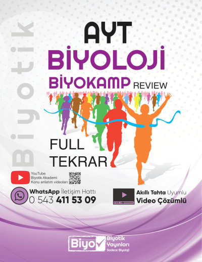 AYT Biyoloji Full Tekrar Biyotik Yayınları YKS Fotokopi