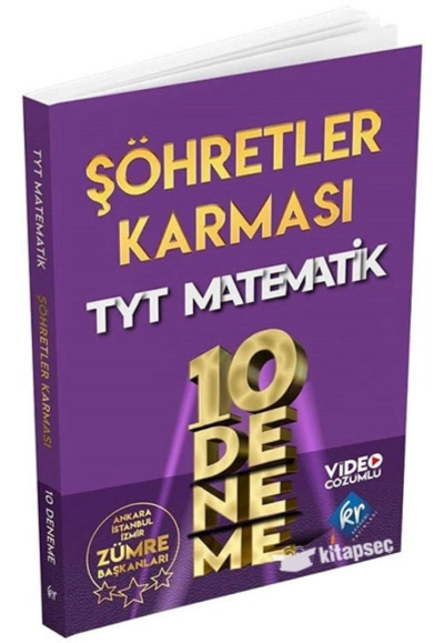 ŞÖHRETLER KARMASI TYT MATEMATİK 10 DENEME YKS Fotokopi