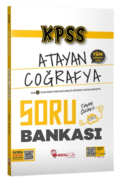 KPSS Coğrafya Atayan Soru Bankası Hoca Kafası YKS Fotokopi