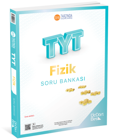 2026 TYT Fizik Soru Bankası Üç Dört Beş Yayınları YKS Fotokopi
