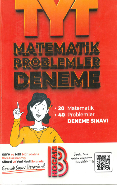 TYT 20 Matematik 40 Problemler Deneme YKS Fotokopi