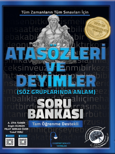 Atasözleri ve Deyimler Soru Bankası Edebiyat Sokağı YKS Fotokopi