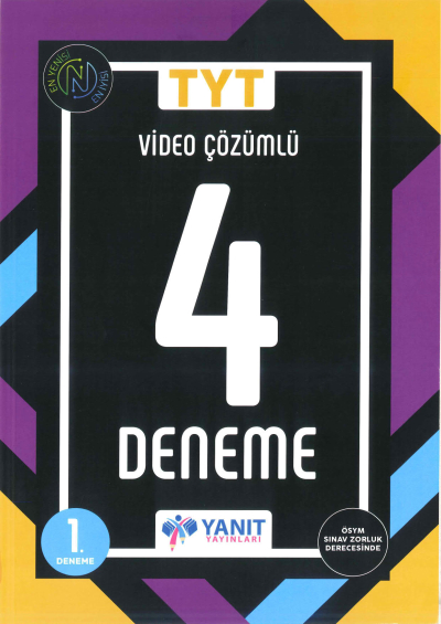 TYT Video Çözümlü 4 Deneme YKS Fotokopi