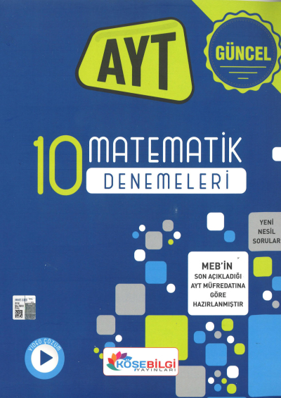 AYT Matematik 10 Deneme YKS Fotokopi