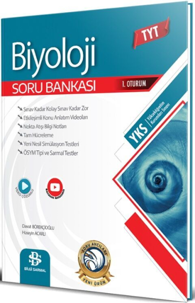 TYT Biyoloji Soru Bankası Bilgi Sarmal YKS Fotokopi