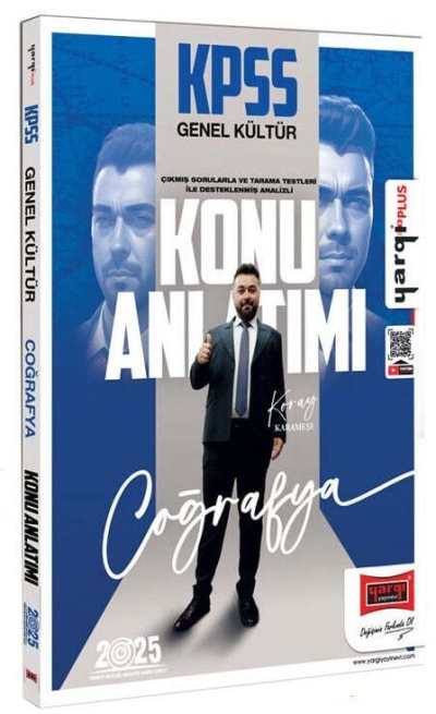 2025 KPSS Genel Kültür Coğrafya Konu Anlatımı Yargı Yayınları YKS Fotokopi