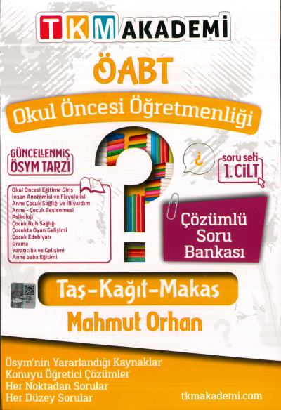 TAŞ-KAĞIT-MAKAS ÇÖZÜMLÜ SORU BANKASI 1. CİLT YKS Fotokopi