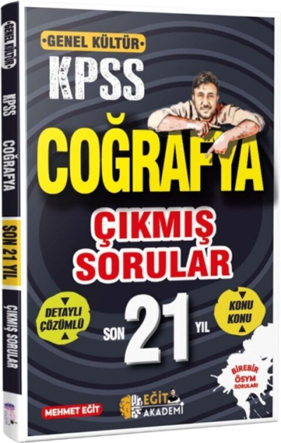 KPSS Coğrafya Son 21 Yıl Çıkmış Sorular Mehmet Eğit YKS Fotokopi