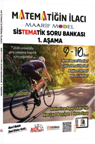 2028 TYT Matematiğin İlacı Maarif Model Sistematik Soru Bankası 1 Acil Yayınları YKS Fotokopi