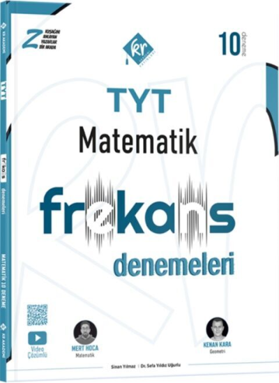 2025 TYT Matematik 10'lu Frekans Denemeleri KR Akademi Yayınları YKS Fotokopi