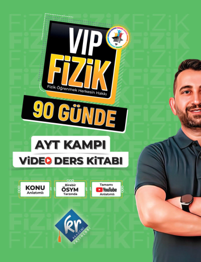 Vip Fizik 90 Günde AYT Kampı Video Ders Kitabı YKS Fotokopi