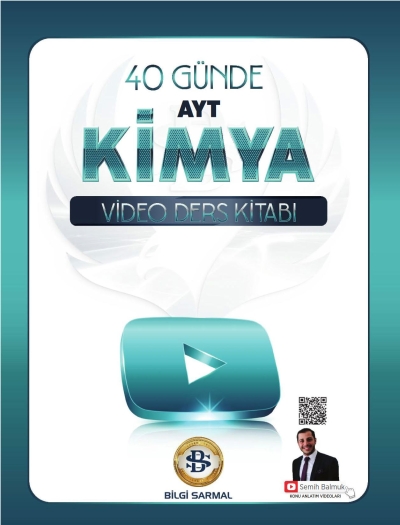 AYT Kimya 40 Günde Video Ders Kitabı Bilgi Sarmal YKS Fotokopi