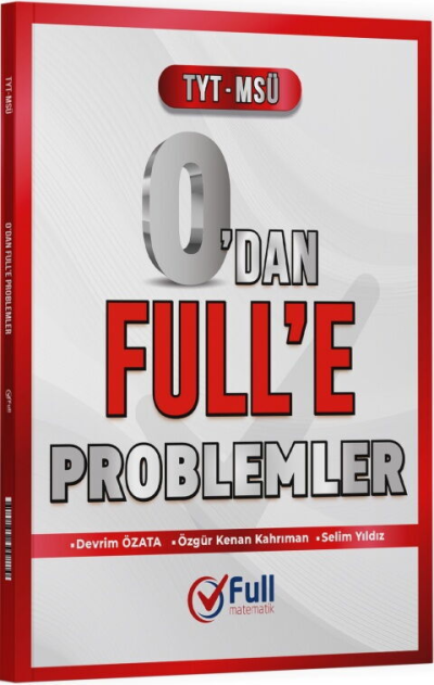 0 dan Full e Problemler Soru Bankası Full Matematik Yayınları YKS Fotokopi