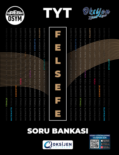 TYT Felsefe Soru Bankası Oksijen Yayınları YKS Fotokopi